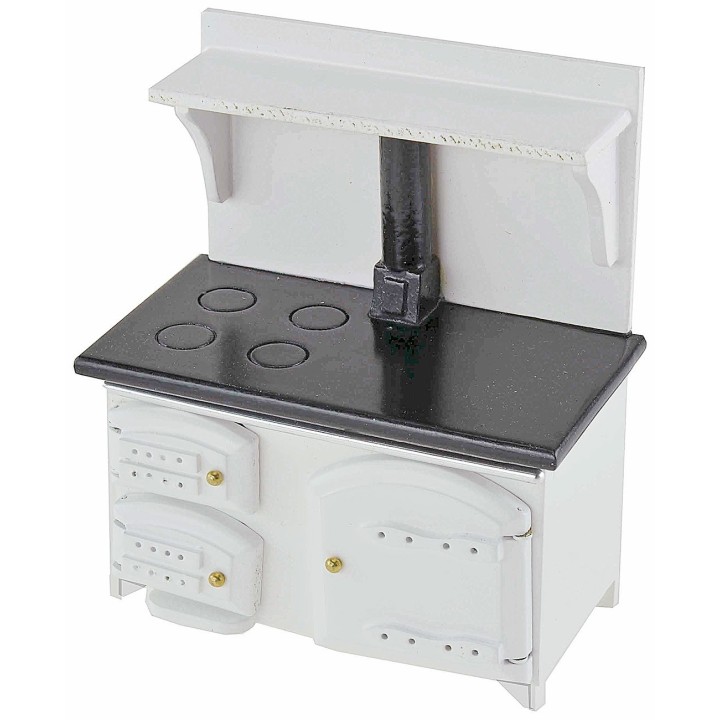 Estufa blanca para cocina de 9,5x5x11,5 cm h