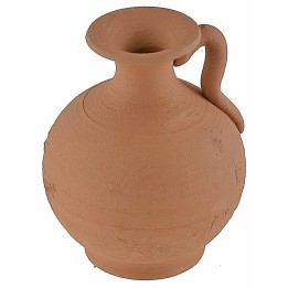 Terracotta jug h 6.4 cm