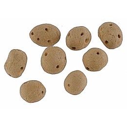 Set of 8 potatoes 6-7 mm nativity accessories