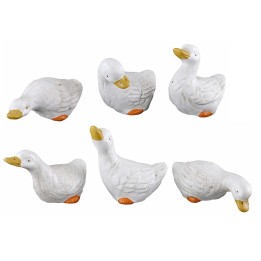 Set 6 oche in resina per statue 20-30 cm