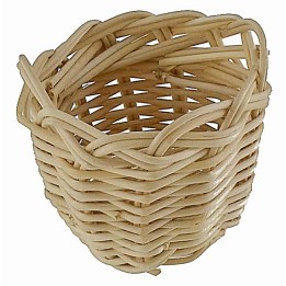 Cestino in vimini cm ø 3,6x3 h minuterie presepe