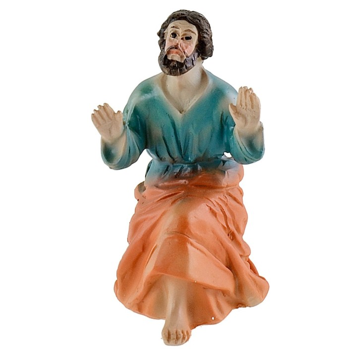 Rinnegamento di Pietro cm 9 Statue Pasquali