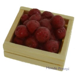 Caja lux Manzanas rojas cm 3x2,8