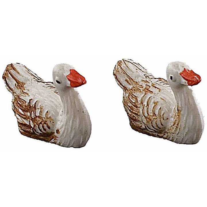 Set 2 ochette in pvc cm 1,8 per statue 6 cm
