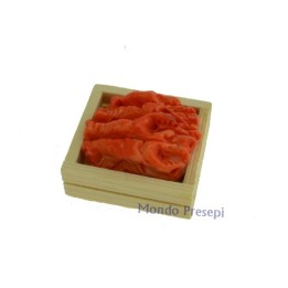 Cassetta lux gamberi rossi cm 3x2,8