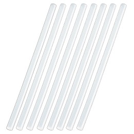 8 Piezas de barra de pegamento caliente transparente ø 7 mm