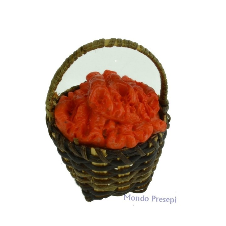 Lux ø 3 basket with prawns