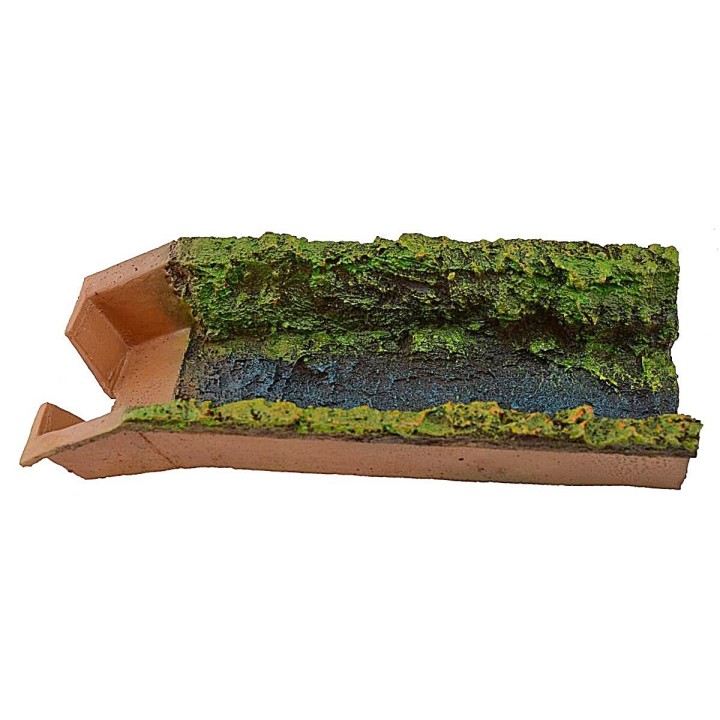Cascade in resin composable cm 27x12x5 h presepe