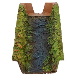 Cascata in resina componibile cm 27x12x5 h presepe