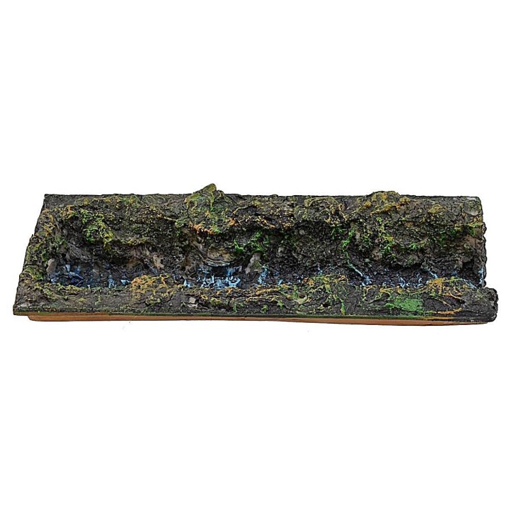Ruscello in resina cm 17x6x3 h presepe fai da te