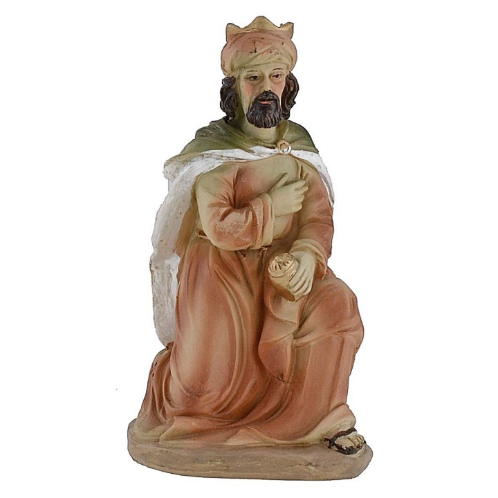 Set Natività da 11 soggetti in serie da 20 cm in resina