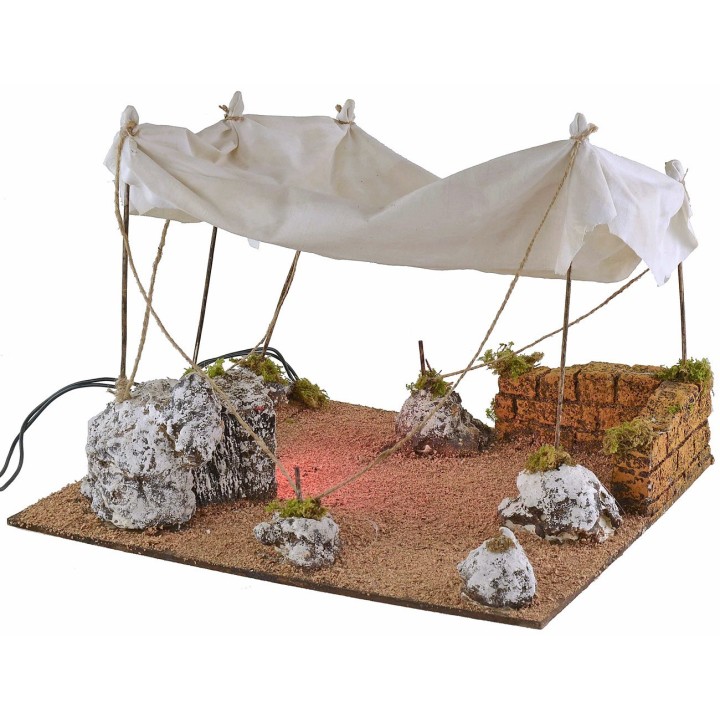 Tenda araba con luce cm 35x28,5x25 h