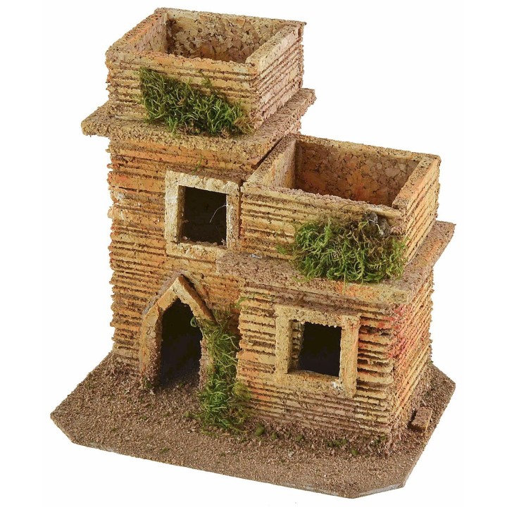 Casa araba doppia 13,5x10,5x14 h
