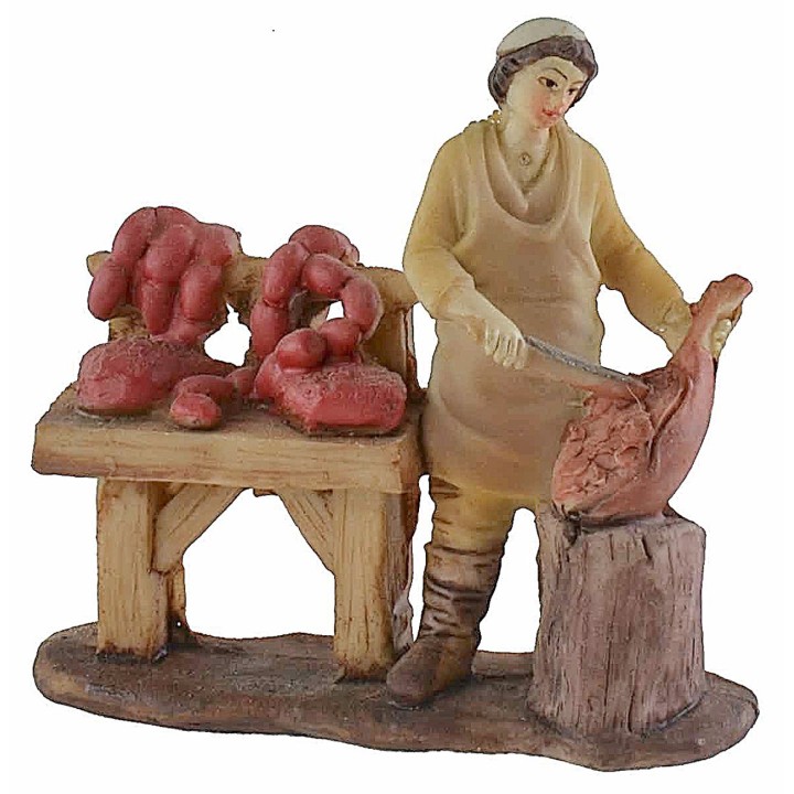Set 8 mestieri in resina serie 9 cm