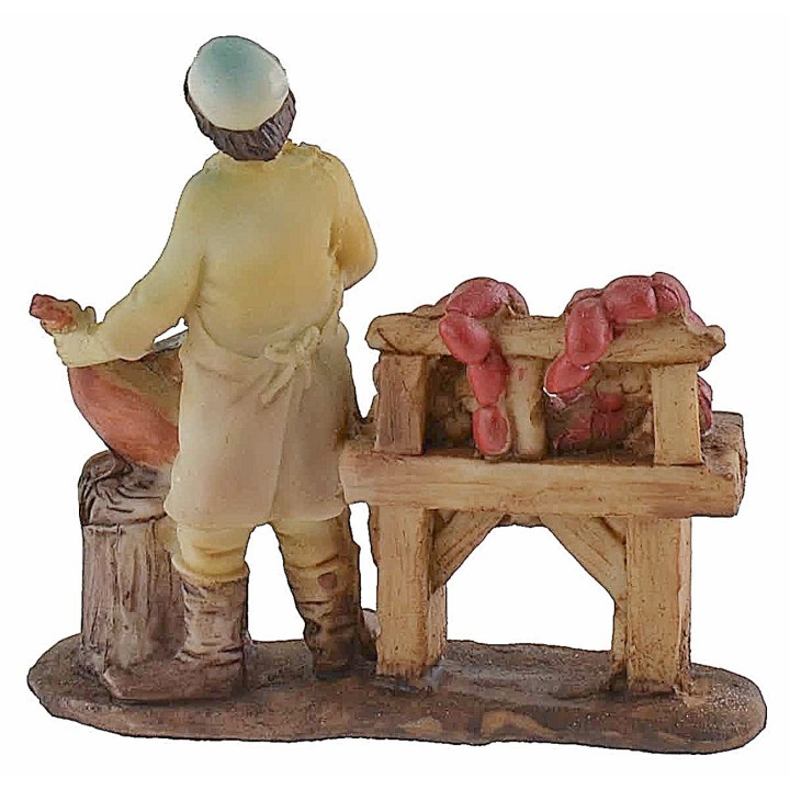 Set 8 mestieri in resina serie 9 cm