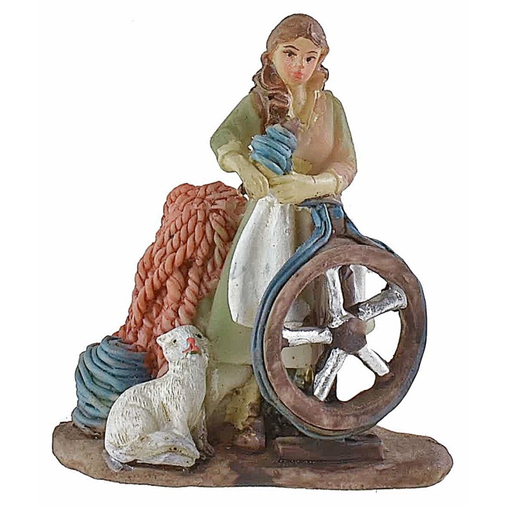 Set 8 mestieri in resina serie 9 cm