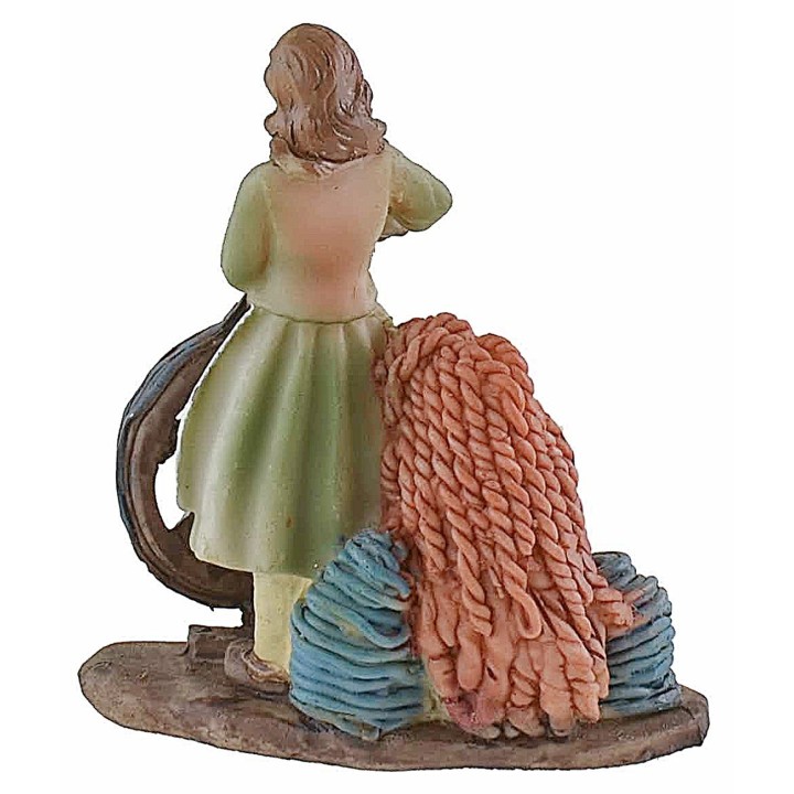 Set 8 mestieri in resina serie 9 cm