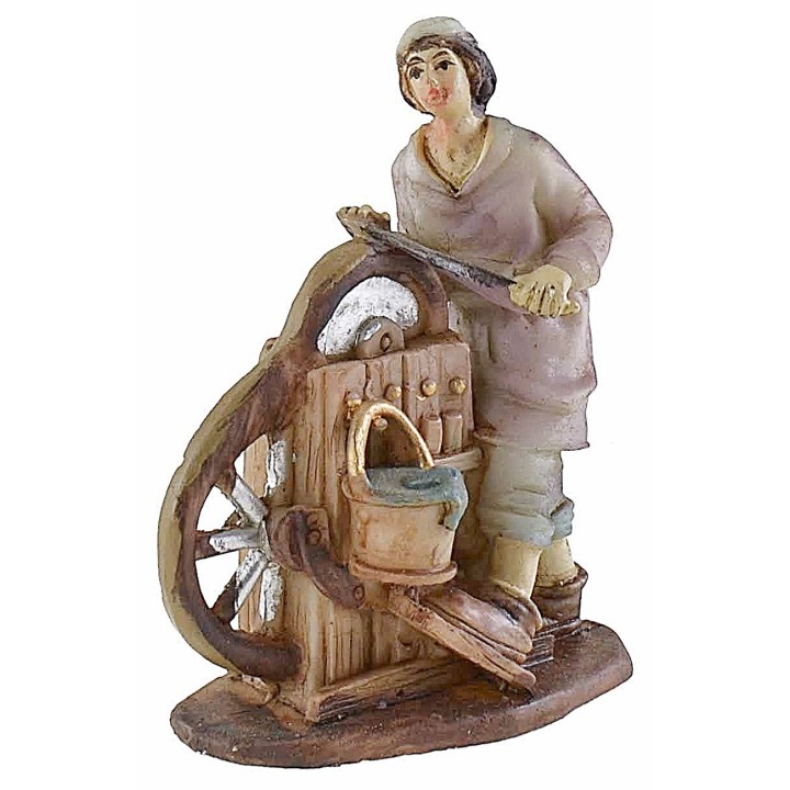 Juego de 8 oficios en resina serie 9 cm