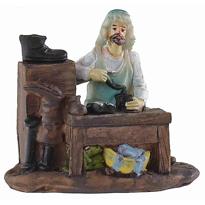 Juego de 8 oficios en resina serie 9 cm