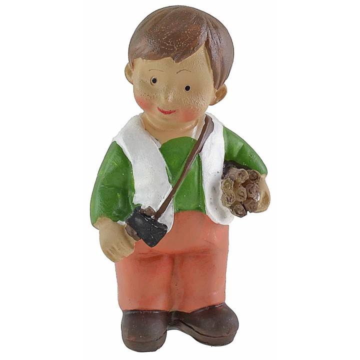 Resin lumberjack 10 cm Oliver child style
