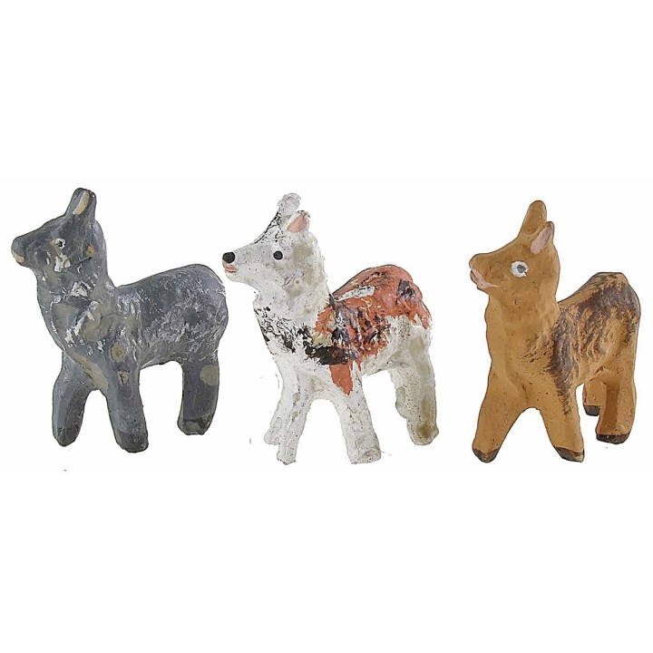 Cane in terracotta colori assortiti per statuine 8-10 cm