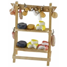 Wax cheese and cured meat counter 8.5x4x12.5 h
