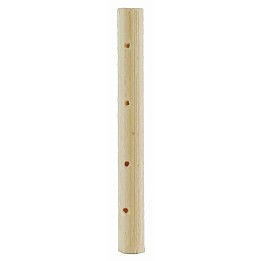 Wooden flute 3.4 cm h