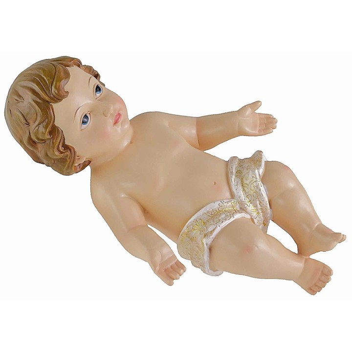 Gesù Bambino in resina cm 23 h per statue da 60 cm