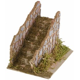 Escalera para pesebre cm 14x20,5x16,5 h