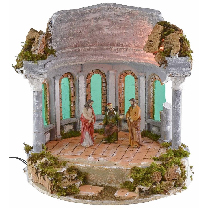 Illuminated circular temple ø 41.5x43 h