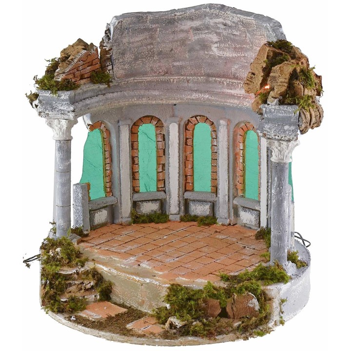 Tempio circolare illuminato ø 41,5x43 h