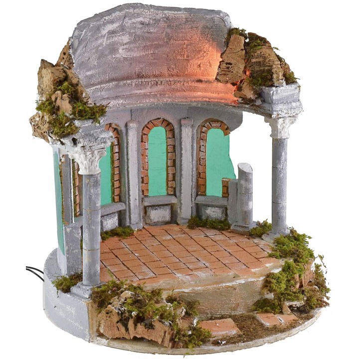 Illuminated circular temple ø 41.5x43 h