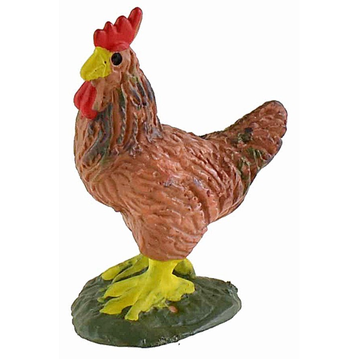 Oliver hen head high for 10-12 cm figurines