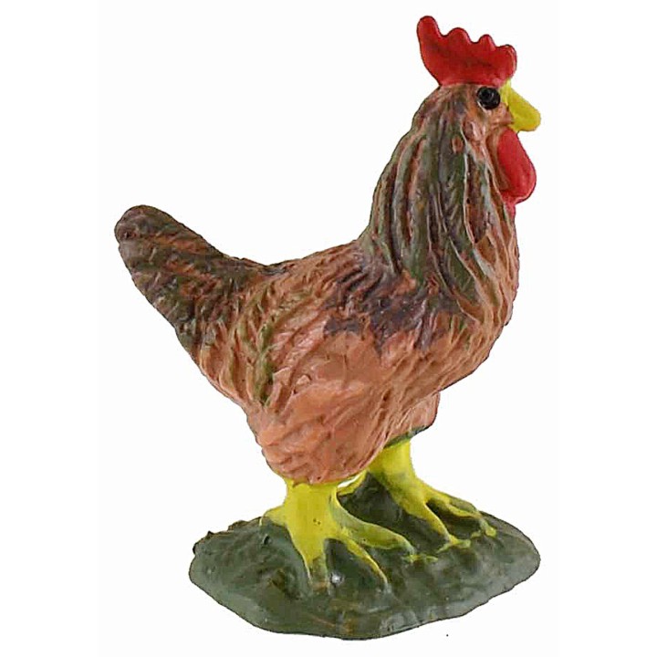 Oliver hen head high for 10-12 cm figurines