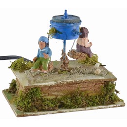 Nueva carrusel para estatuas de 10 cm en movimiento