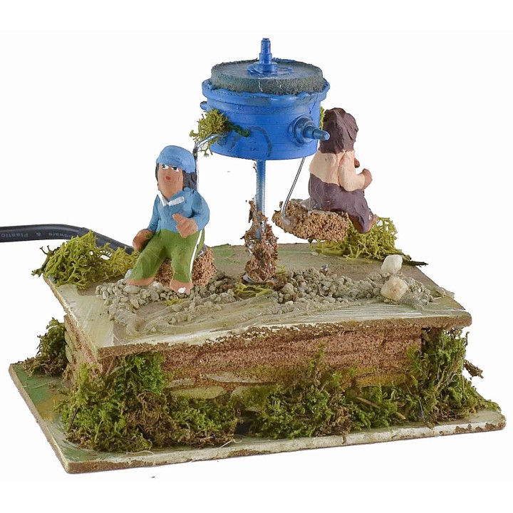 Nueva carrusel para estatuas de 10 cm en movimiento