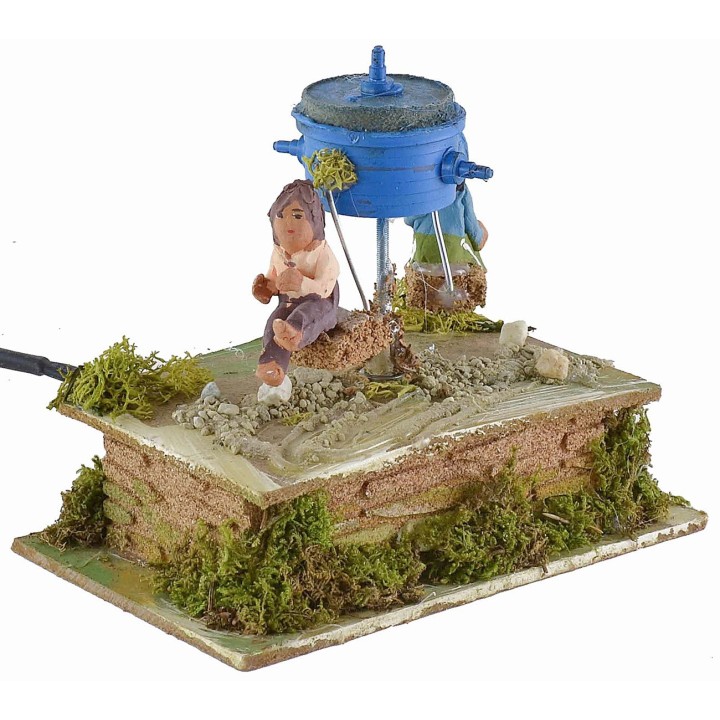 Nueva carrusel para estatuas de 10 cm en movimiento