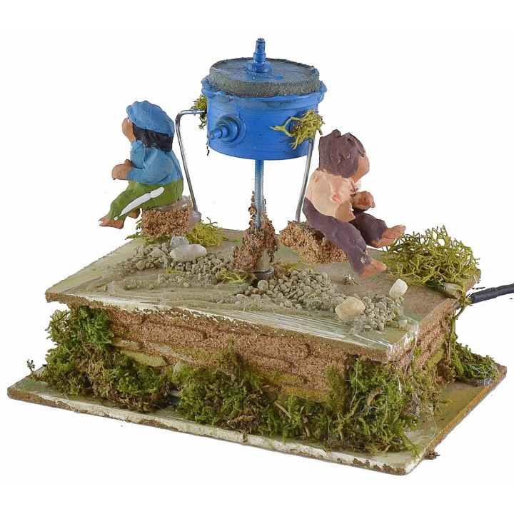 Nueva carrusel para estatuas de 10 cm en movimiento