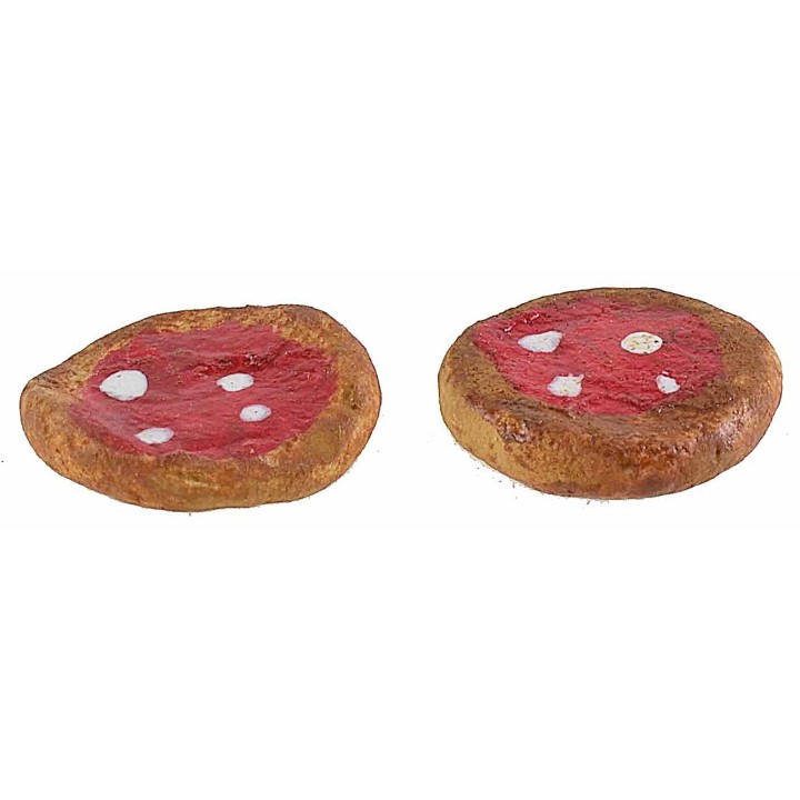 Set of 2 margherita pizzas ø 2 cm