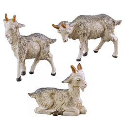 Set of 3 light goats series 10 cm Fontanini