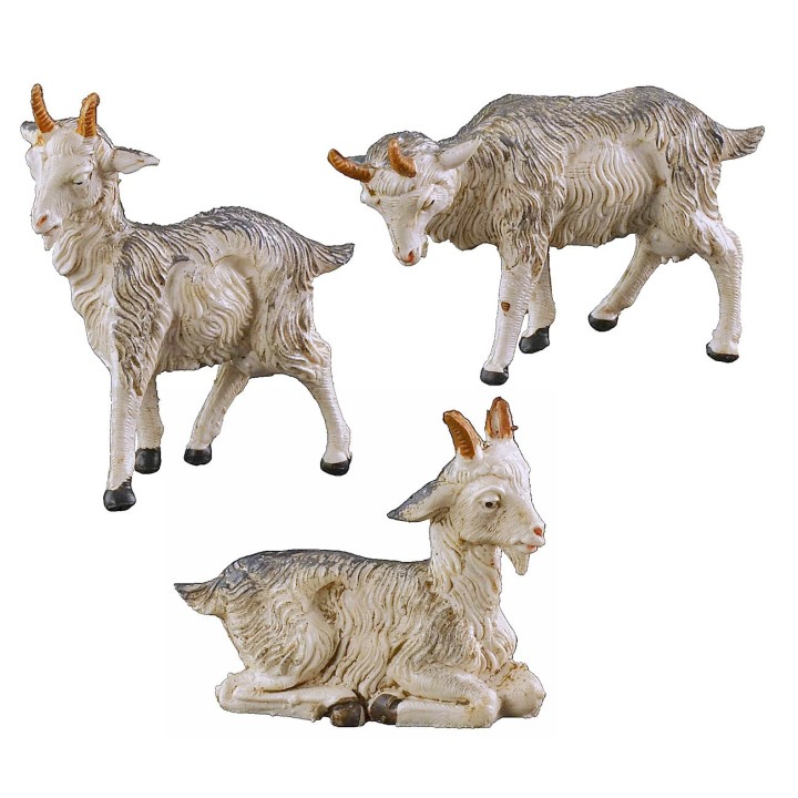 Set of 3 light goats series 10 cm Fontanini