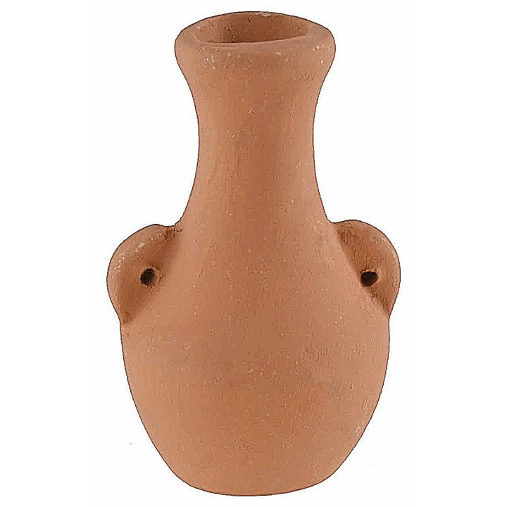 Ánfora de terracota h 4,2 cm