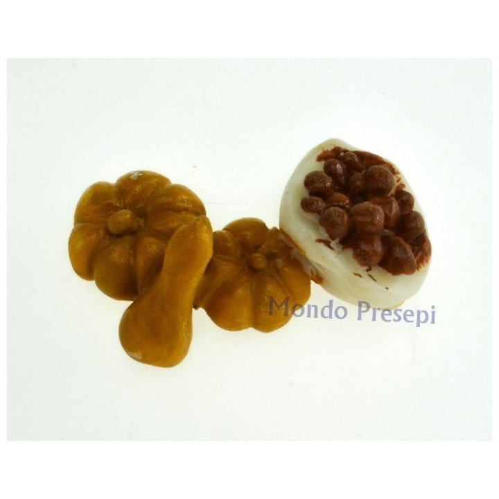 Composizione di Zucche e castagne