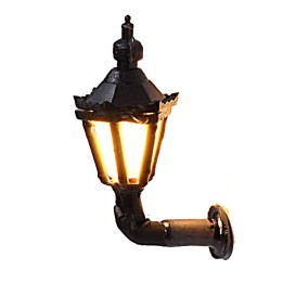 Lanterna inglese 1,5 cm con led 3V luce calda
