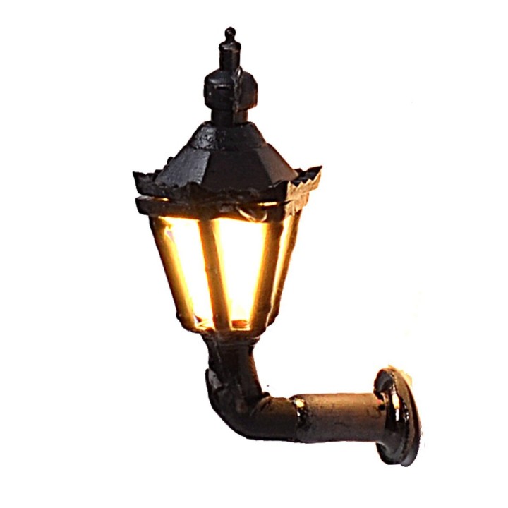 Lanterna inglese 1,5 cm con led 3V luce calda
