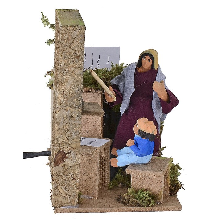 Maestra per presepe in movimento 10 cm