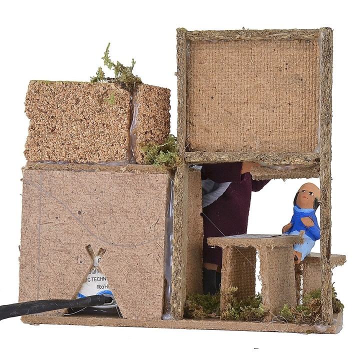 Maestra per presepe in movimento 10 cm