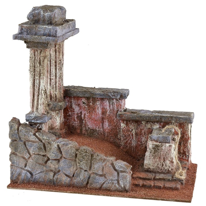 Ambientazione donne di Gerusalemme cm 25x15x24,5 h