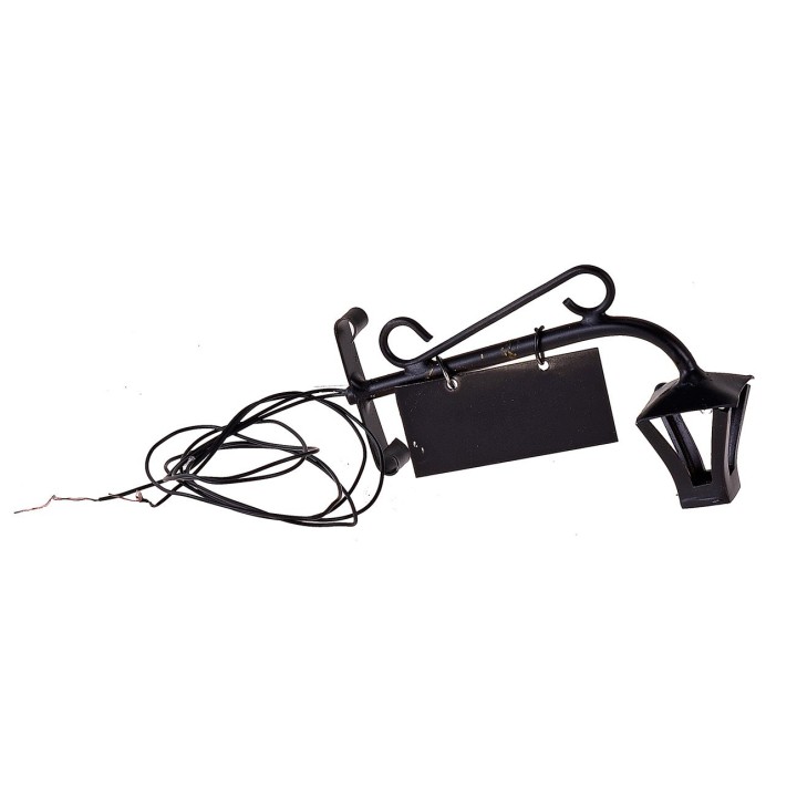 Linterna 12 v con letrero