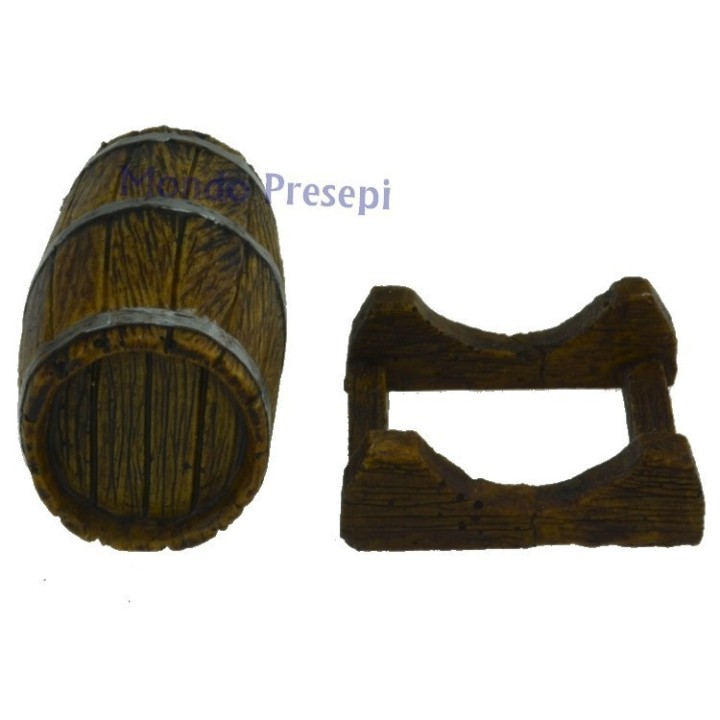 5 cm oval barrel with oarlock